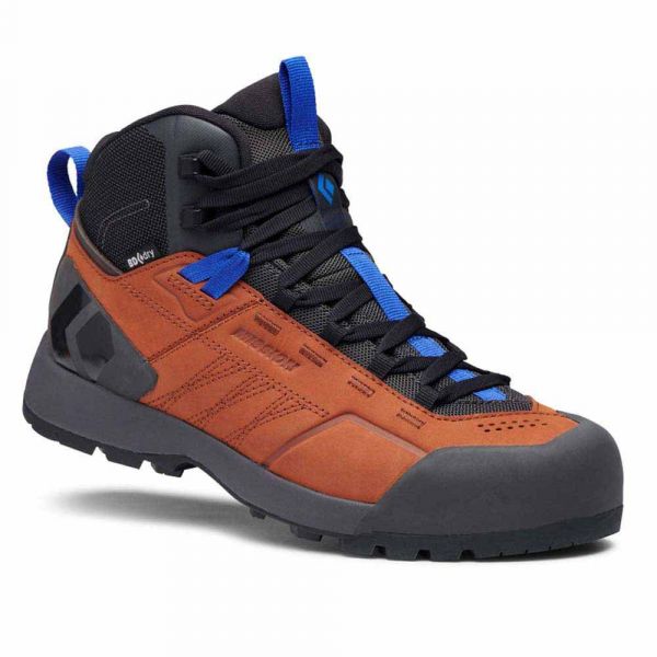 Black Diamond Mission Leather Mid Approach Wp Hiking Shoes Laranja 39 Homem