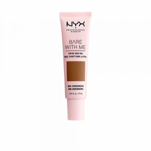 Nyx Bare With Me Tinted Skin Veil Base Leve Tom 09 Deep Sable 27ml