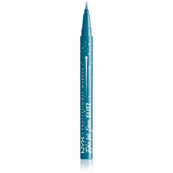 NYX Professional Makeup Epic Ink Liner Glitz Delineador Líquido Tapered Twinkle 01 1ml