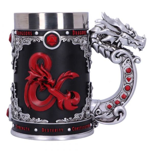 Nemesis Now Caneca de Cerveja Decorativa Dungeons & Dragons 15,5 Cm Resina