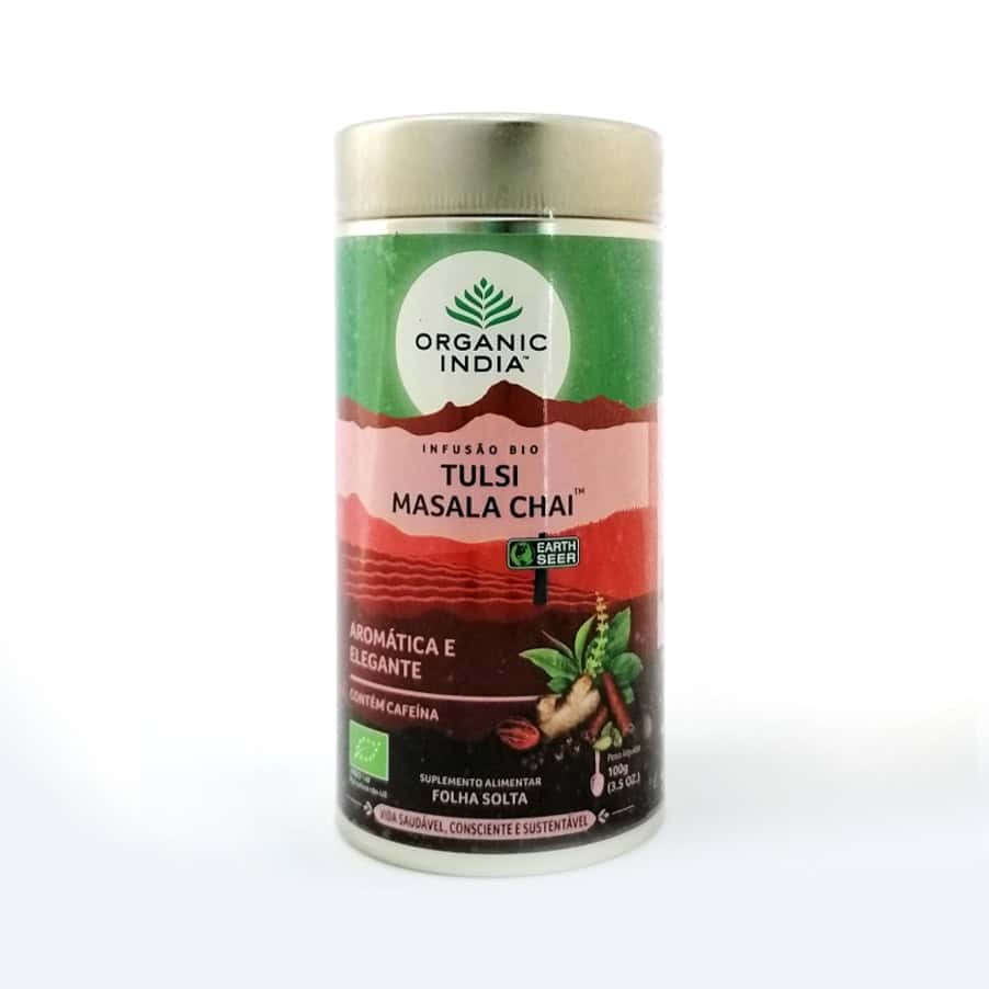 Organic India Tulsi e Masala Chai 100g