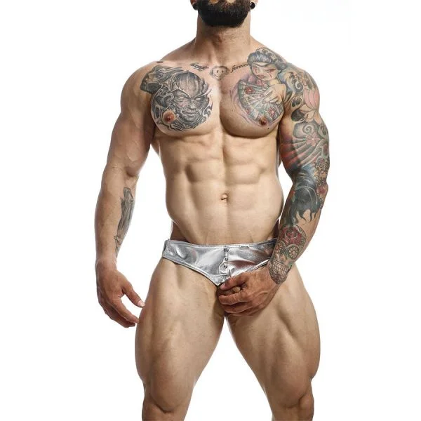 Mob Anel Peniano Dngeon Jockstrap Prata Tamanho Único - D-243397