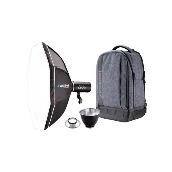 Westcott Kit de 1 Tocha L60-B Bi Color + Mochila - WESTCOTTD226411