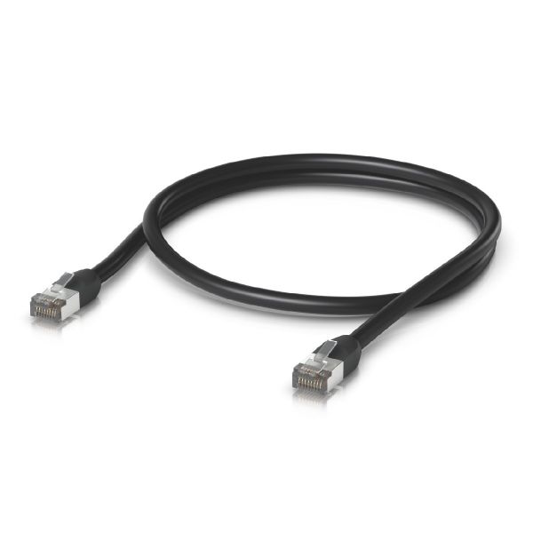 Ubiquiti UACC-Cable-Patch-Outdoor-2M-BK Cabo de Rede Externo 24AWG 2M