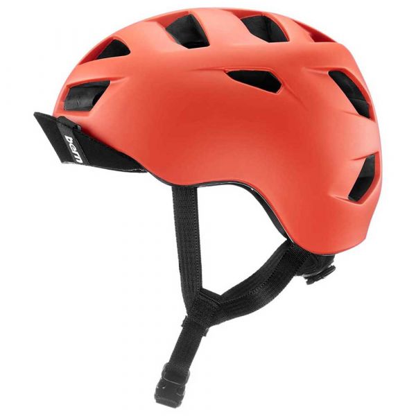 Bern Allston Urban Helmet With Flip Visor Laranja L