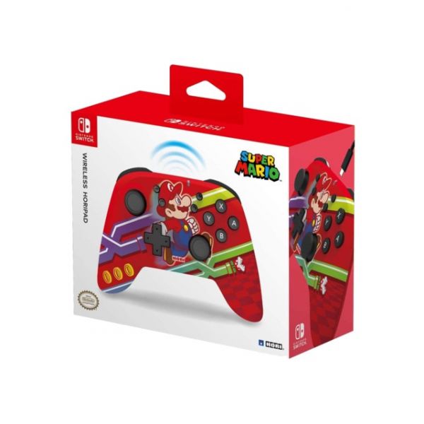 Hori Comando Wireless Mario Edição Especial Nintendo Switch