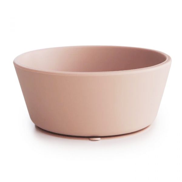 Mushie Tigela com Ventosa Blush - MSB-20002