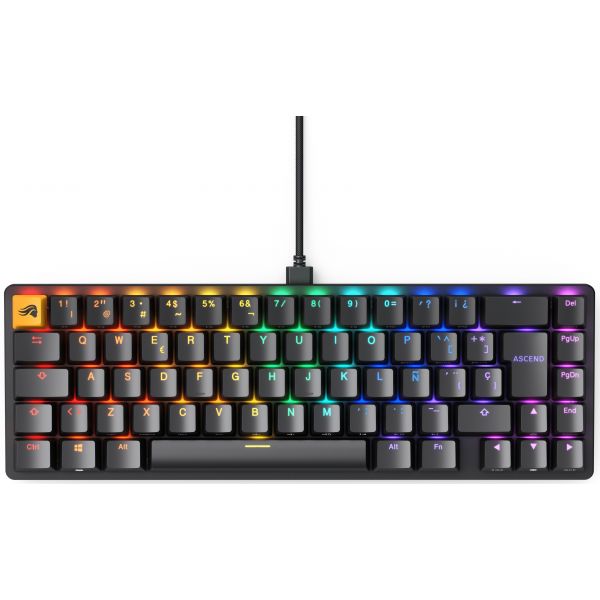Glorious Teclado GMMK 2 Compact Preto - Fox switch (ES) - 65-FOX-ISO-B-ES