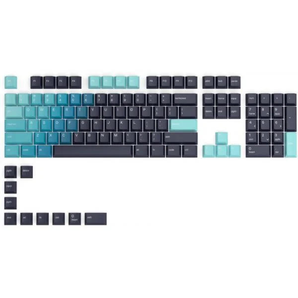 Glorious PC GR Conjunto de 114 Teclas Glorious PC Gaming Race PBT Celestial Ice (US ANSI) - GLO-KC-GPBT-CI
