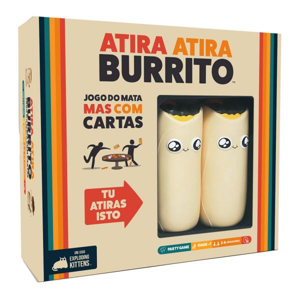 MIBO Jogo de Tabuleiro Atira Atira Burrito P0316