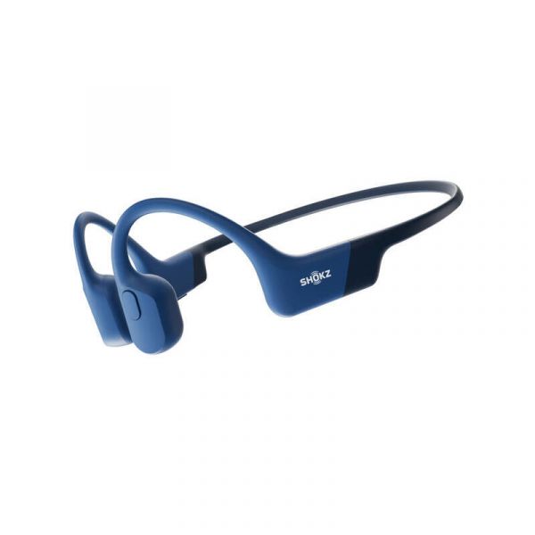 Shokz OpenRun Condução Óssea Bluetooth USB-C Azul