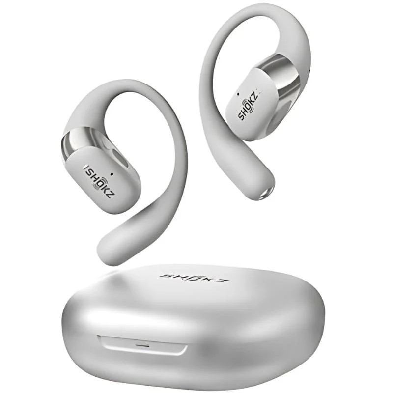 Shokz OpenFit 2+ Auriculares True Wireless Bluetooth Grey