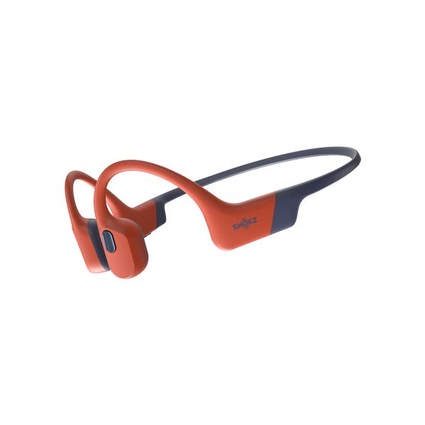 Shokz OpenSwim Pro Condução Óssea Bluetooth 5.4 MP3 32GB IP68 Wireless Charging Vermelho