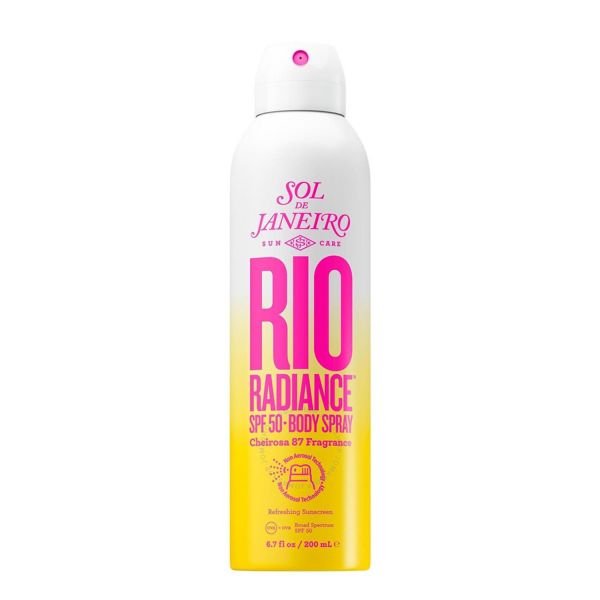 Protetor Solar Sol de Janeiro Rio Radiance Spray Corporal SPF50 200ml