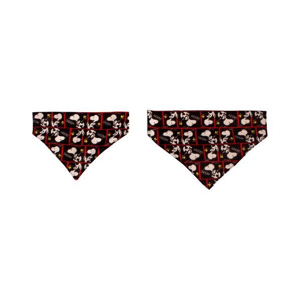 Zooz Pets Bandana Film Black Oficial Snoopy M/L