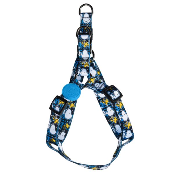 Zooz Pets Peitoral Step In Xablue Oficial Snoopy L