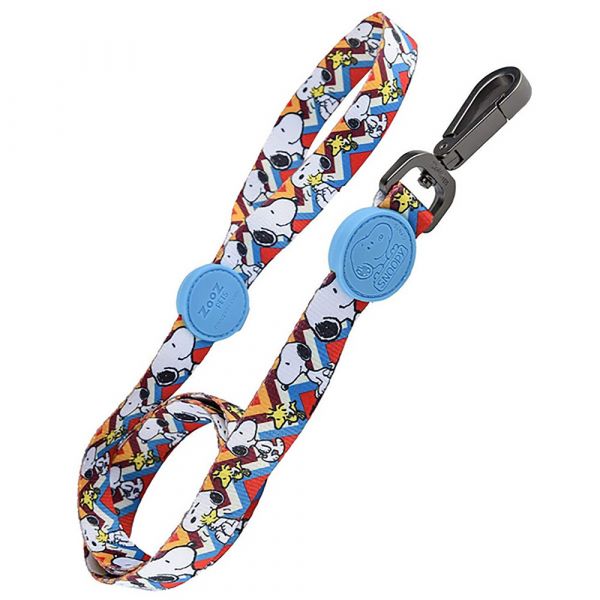 Zooz Pets Snoopy Trela Cães Zigzag S/m