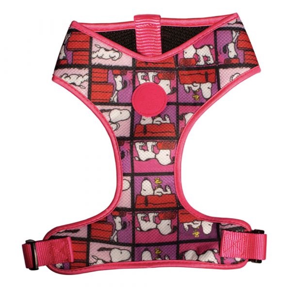 Zooz Pets Colete/peitoral Cães Rosa Frames Xs