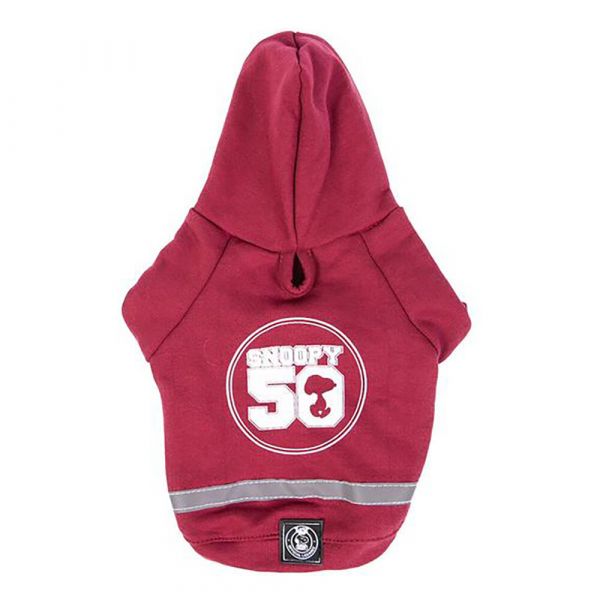 Zooz Pets Hoodie Snoopy 50 (Vermelha C/ Reflector) Tam. S - SN0081