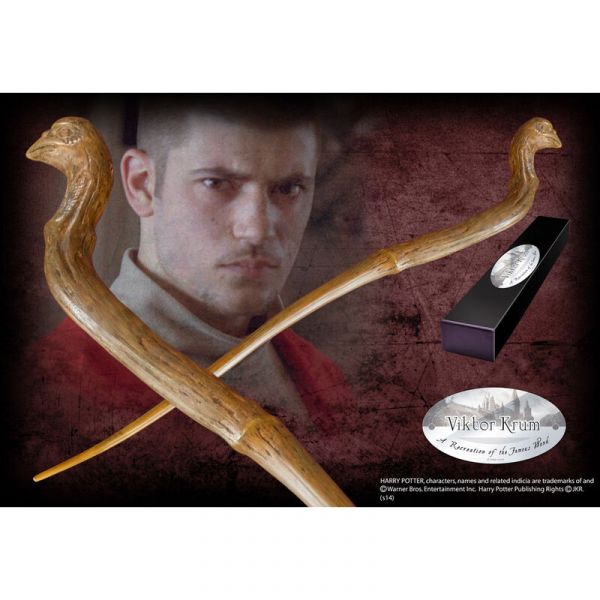 Noble Collection Varinha Mágica Harry Potter: Viktor Krum