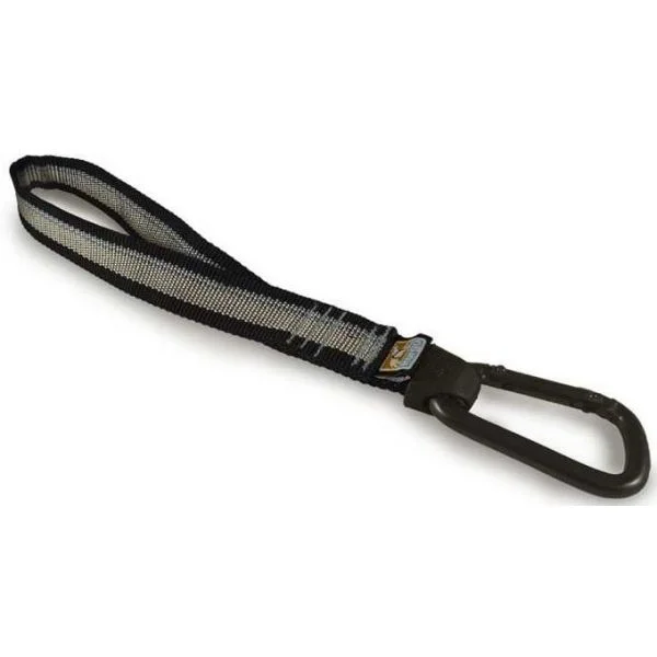 Kurgo Cinturón de Seguridad 40/55 cm Nylon Negro/gris