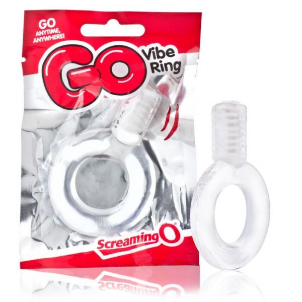 Screaming o Anel Vibrador Go Transparente