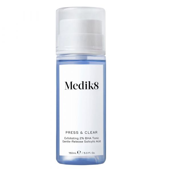 Medik8 Press & Clear Tónico Exfoliante Pele Mista a Oleosa 150ml