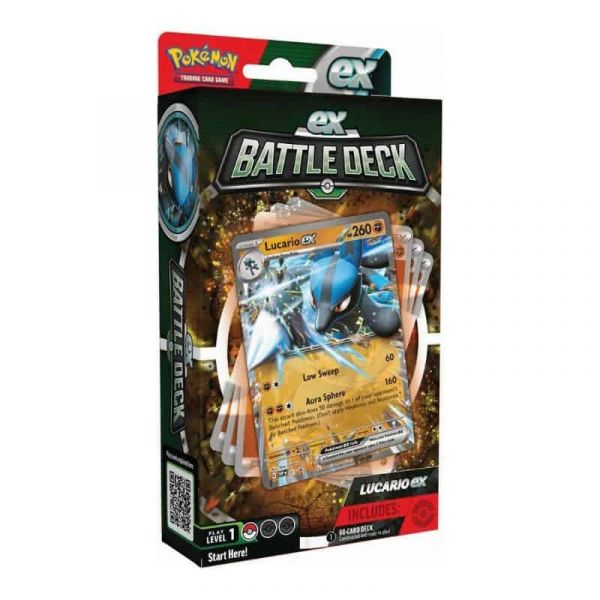 Pokémon CG Ampharos / Lucario ex Battle Deck 1 Un Aleatório