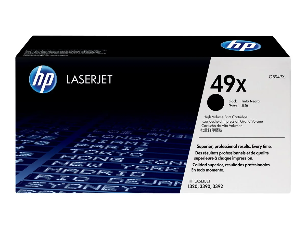 HP Q5949X Preto Cartucho de Toner Original – 49X
