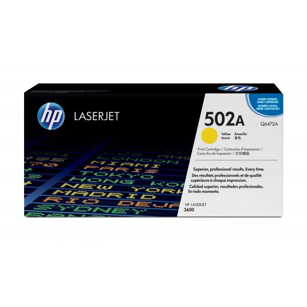 Tinteiro HP 501A Q6472A Yellow