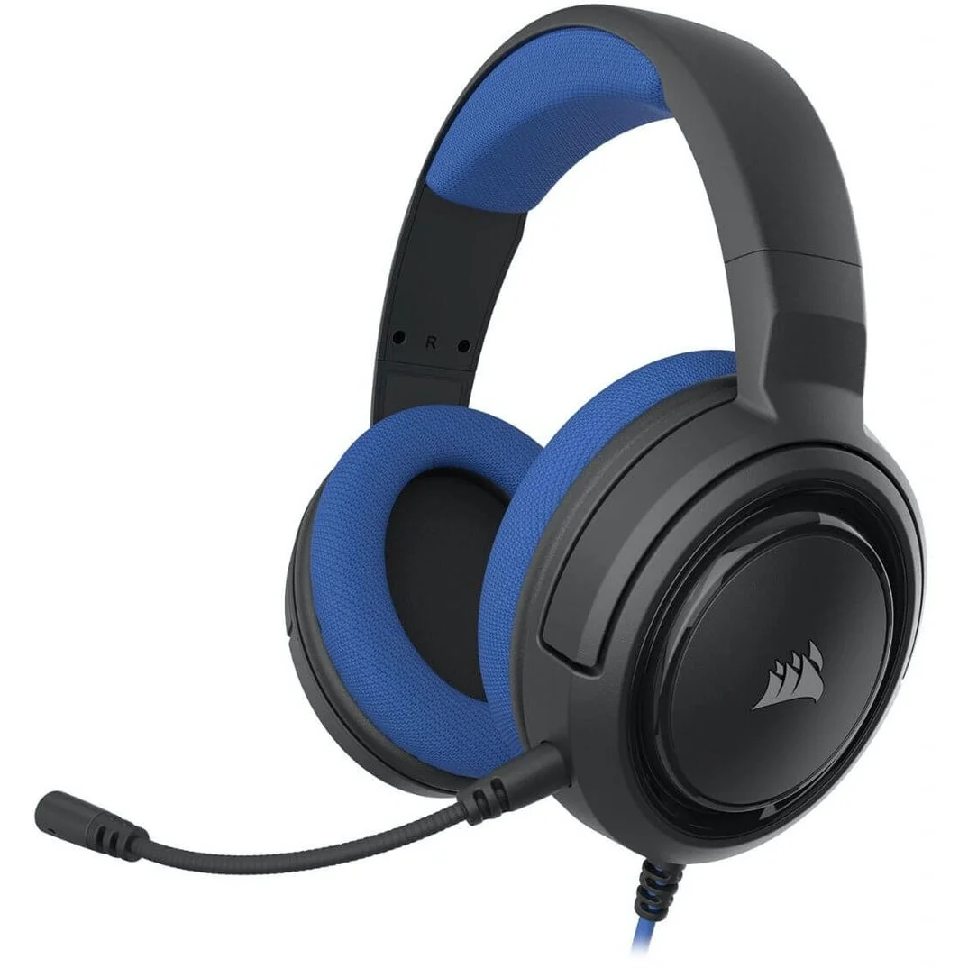 Auscultadores Corsair HS35 Stereo Azul