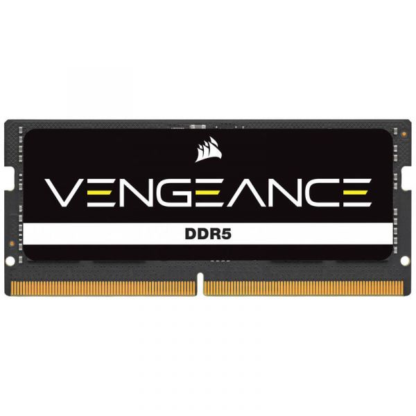 Memória RAM Corsair So-dimm 64GB DDR5-4800 Black CMSX64GX5M2A4800 - CMSX64GX5M2A4800C40