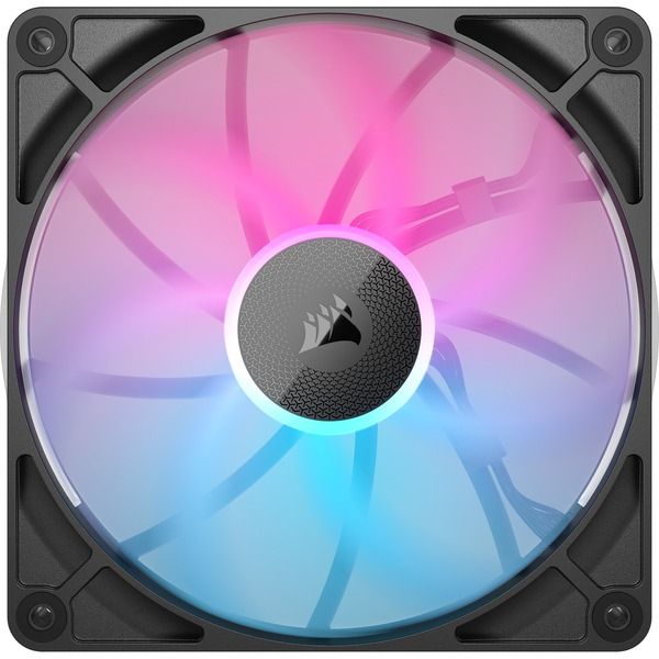 Corsair iCUE LINK RX140 RGB Starter Kit 2 Ventoinhas PWM Pretas