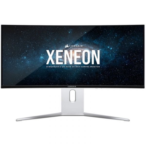 Monitor Corsair XENEON 34WQHD240-C 34" QD-OLED UltraWide QHD 240Hz 0,03ms HDR 400 FreeSync Premium Curve