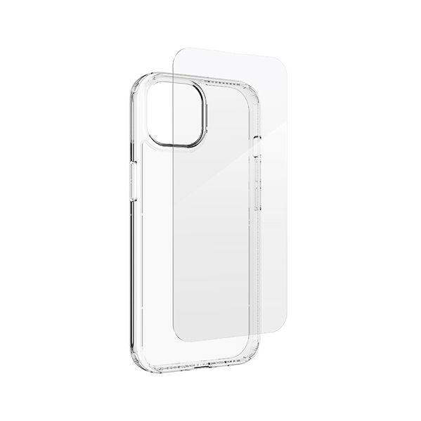 iFrogz Bundle Capa + Pelicula iPhone 15 DEFENCE BUNDLE, transp