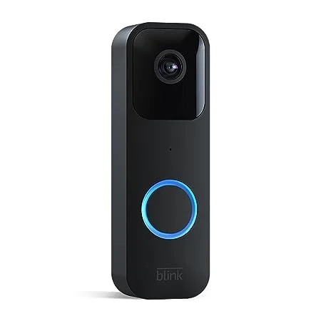 Campainha Inteligente com Vídeo Amazon Blink Preto