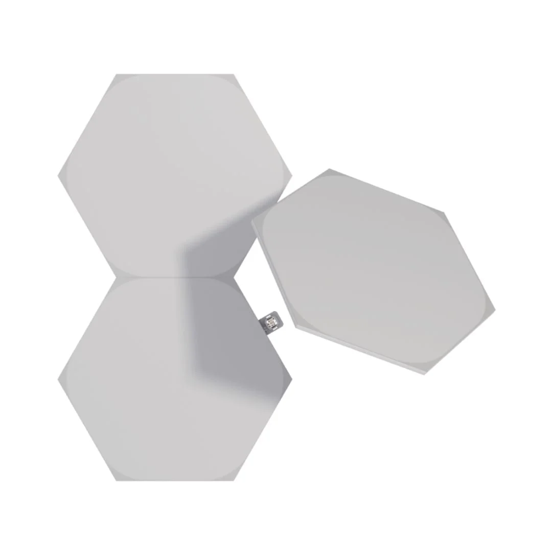 Nanoleaf Hexágonos Pack extensão com 3 painéis em Branco