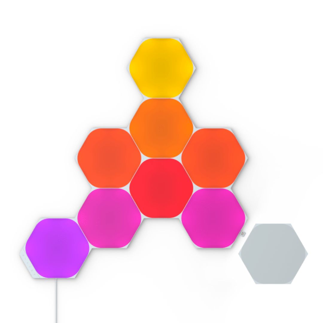 Nanoleaf Hexágonos Kit Inicial com 9 painéis