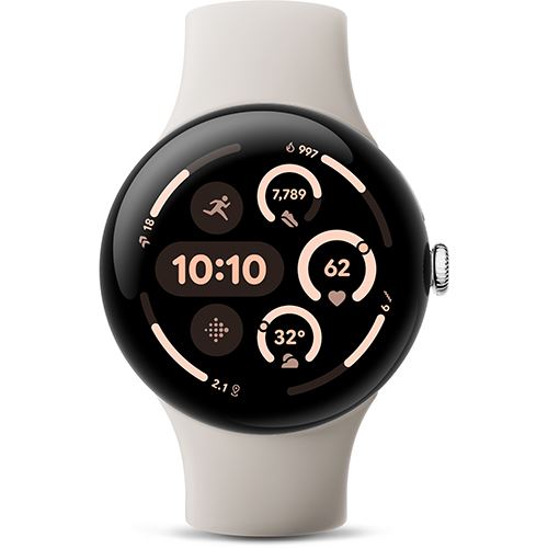 Smartwatch Google Pixel Watch 3 - 45 mm- Silver