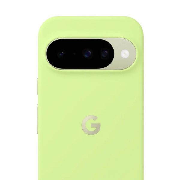 Google Capa Silicone para Google Pixel 10/Pixel 10 Pro Lemon