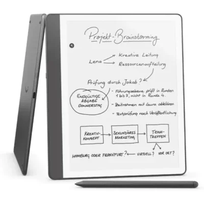 Amazon Kindle Scribe 2024 E-Reader 10.2″ 16GB Ebook Digital Premium Cinzento Tungsteno