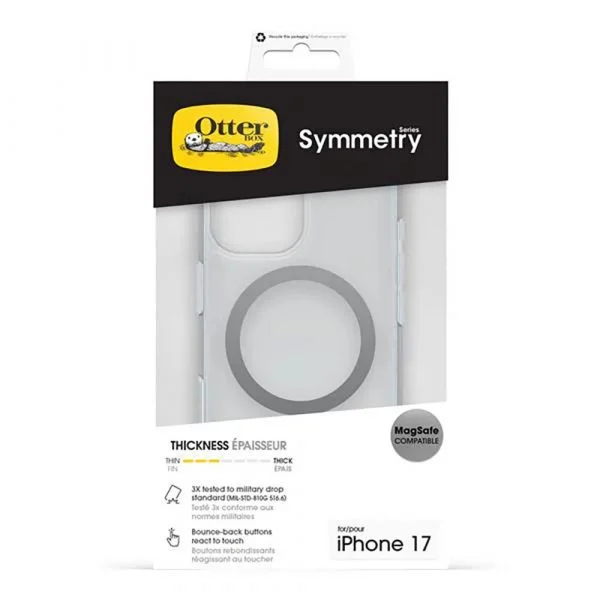 Otterbox Capa Symmetry Clear para iPhone 17 Clear