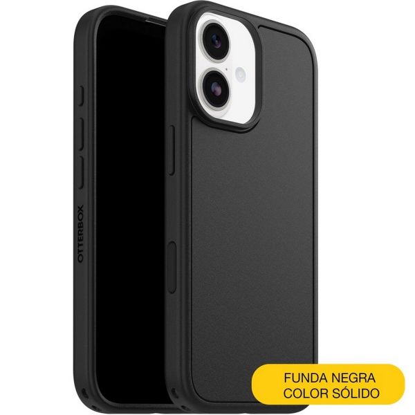 Otterbox Capa Série Symmetry Clear para iPhone 17 Black