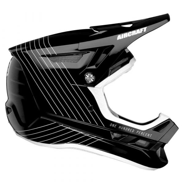 100percent Aircraft Composite Downhill Helmet Preto XL