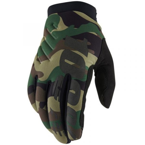 100% Luvas Brisker Camo / Black L