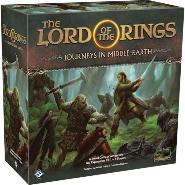 the Lord of the Rings: Journeys In Middle-earth Jogo de Tabuleiro