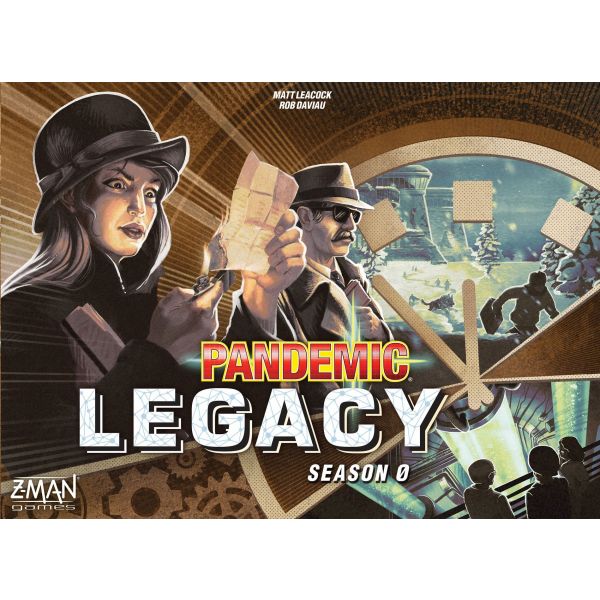 Z-man Games Pandemic Legacy: Season Zero Jogo de Estratégia