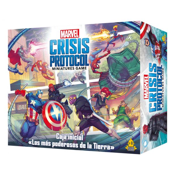 Asmodee Jogo de Mesa Marvel Crisis Protocol Los Más Poderosos de la Tierra CP143ES