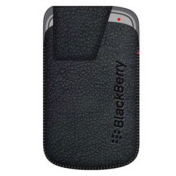 Acc-38855-201 Bolsa pele BlackBerry 9900 9930 com clip cintura acc-38855-2