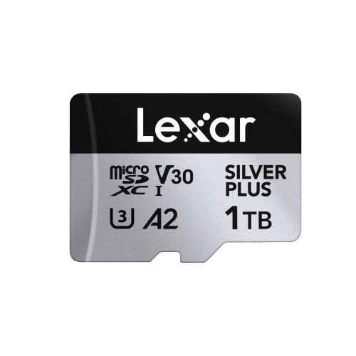 Lexar 1TB MicroSDXC Professional Silver Plus UHS-I U3 A2 V30